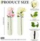 8 Pcs Artificial Magnolia Flowers Stem for Spring Decoration Faux Fake Flora Stems Beautiful Magnolia Office Hotel Home Decor Accent Pieces (Pink,Green)